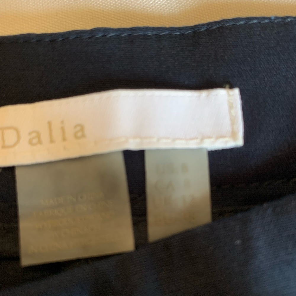 Dalia Collection Checked Pattern Navy Blue Women … - image 2